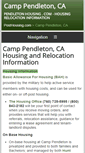 Mobile Screenshot of pendletonhousing.com